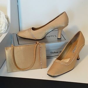 Shoes with matching purse